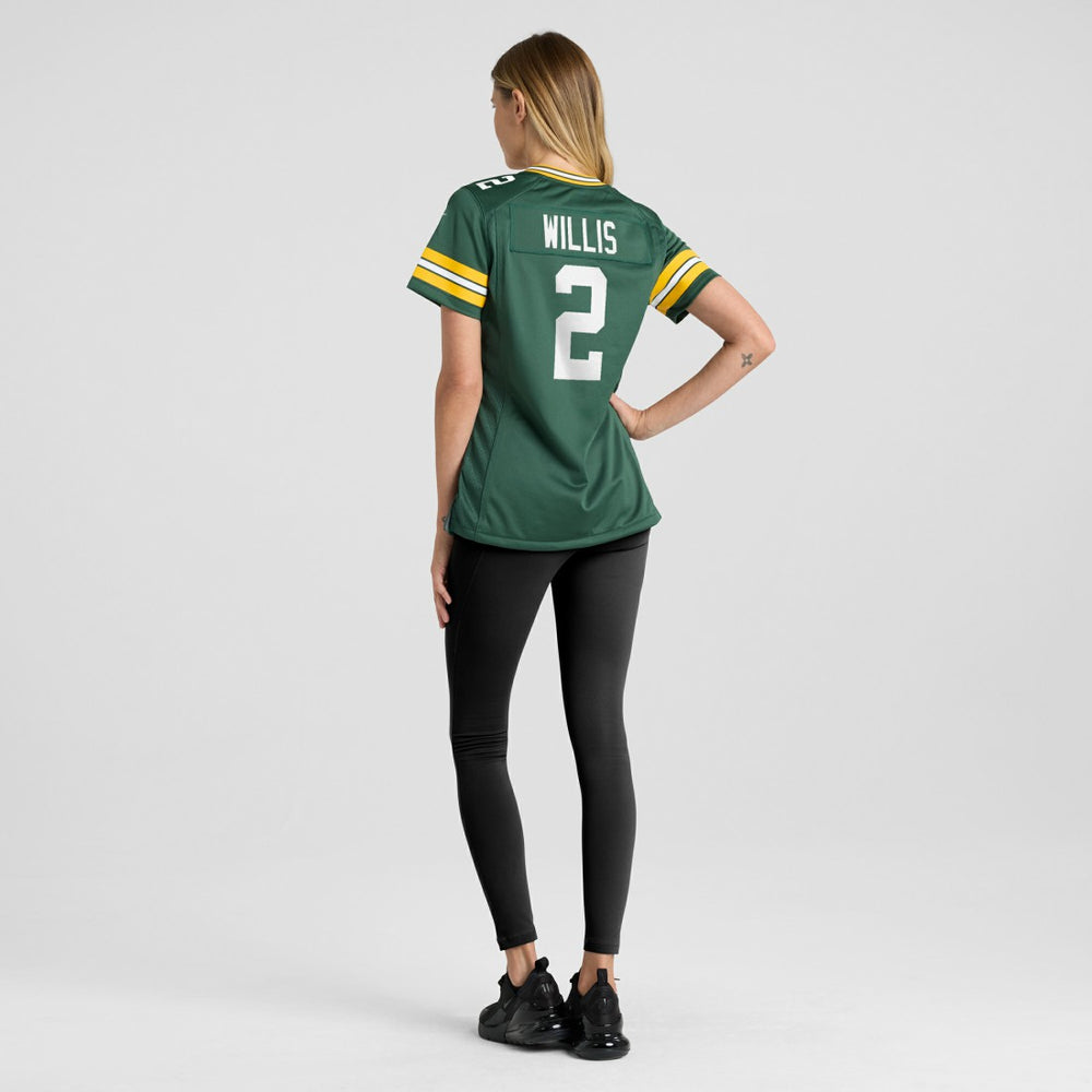 Malik Willis Green Bay Packers Women's Game Jersey Green
