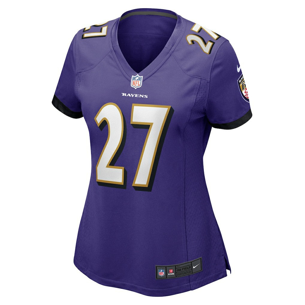 T.J. Tampa Baltimore Ravens Women's Game Jersey Purple