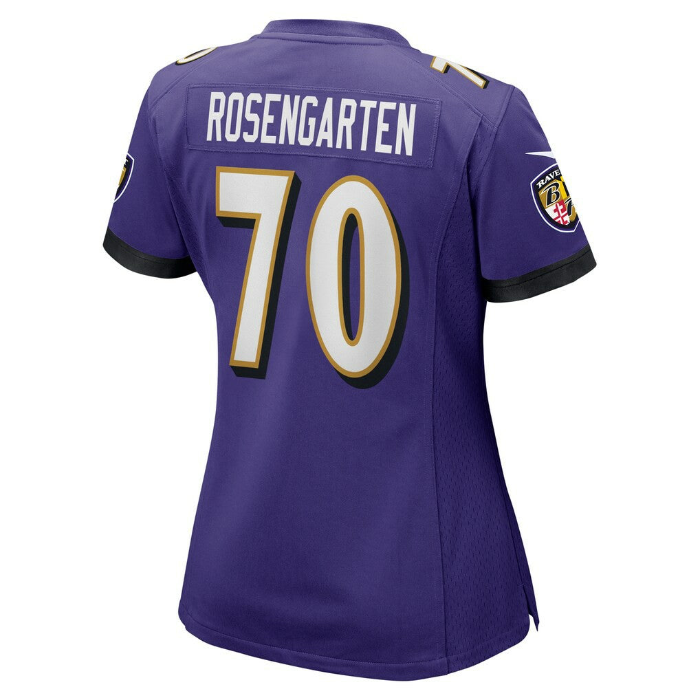 Roger Rosengarten Baltimore Ravens Women's Game Jersey Purple