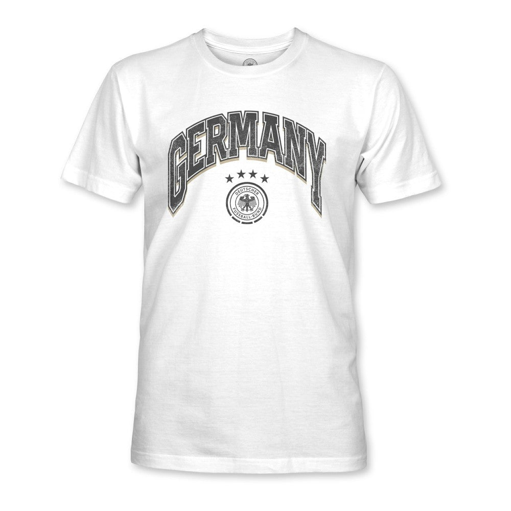 Germany National Team 1863FC Retro Wordmark T-Shirt White shop