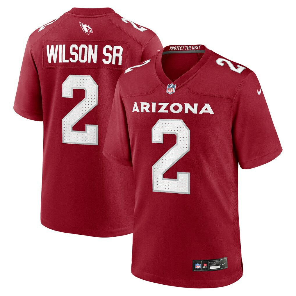 Mack Wilson Sr. Arizona Cardinals Team Game Jersey Cardinal