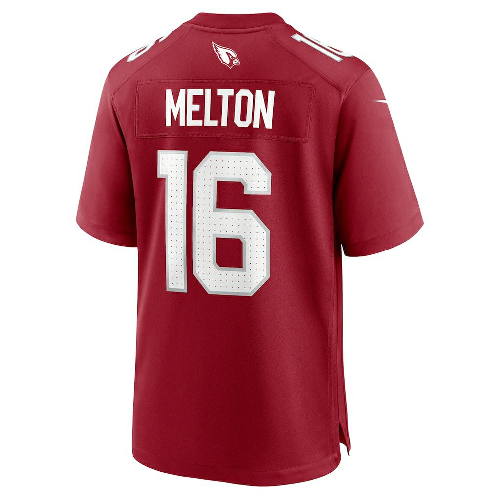 Max Melton Arizona Cardinals Team Game Jersey Cardinal