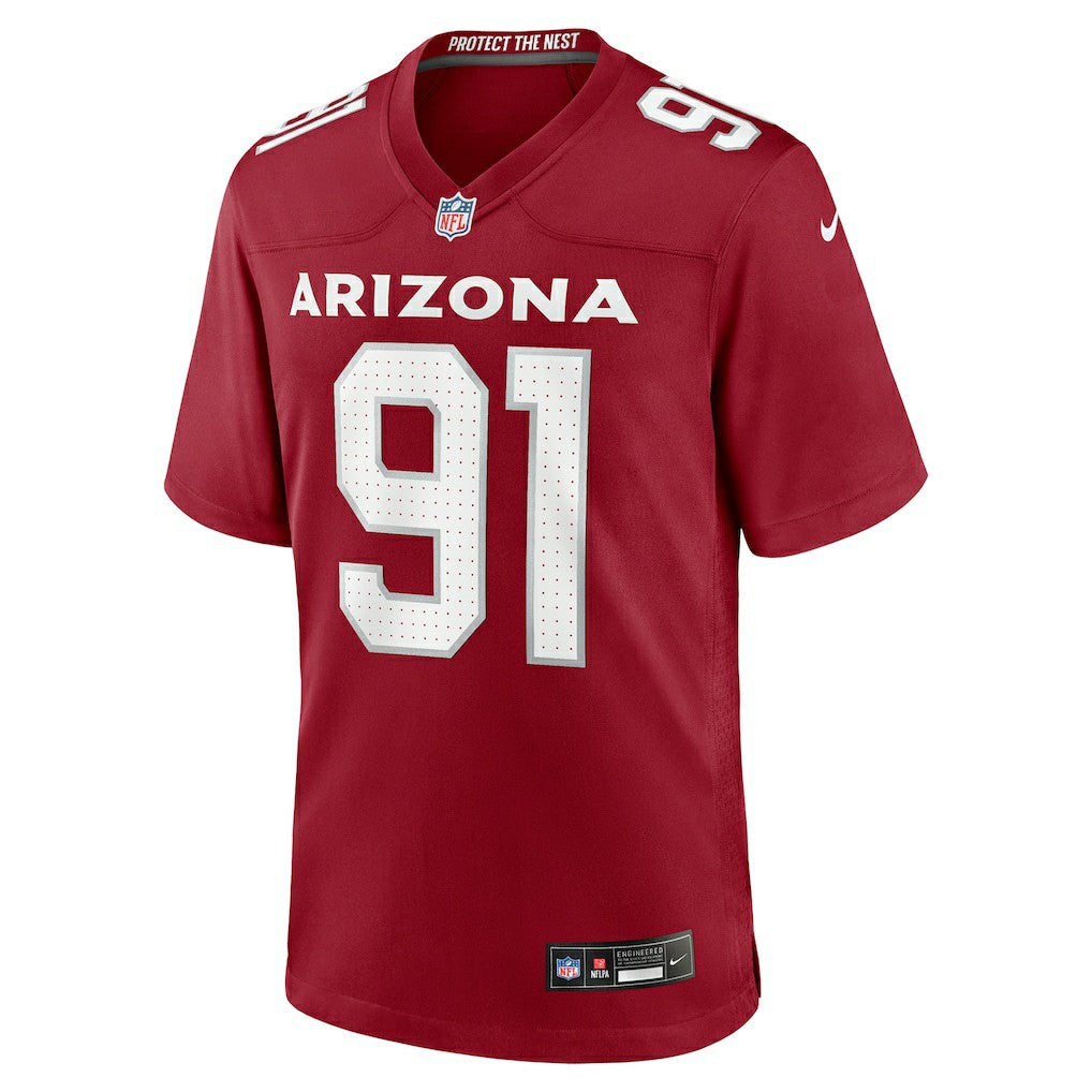 L.J. Collier Arizona Cardinals Team Game Jersey Cardinal