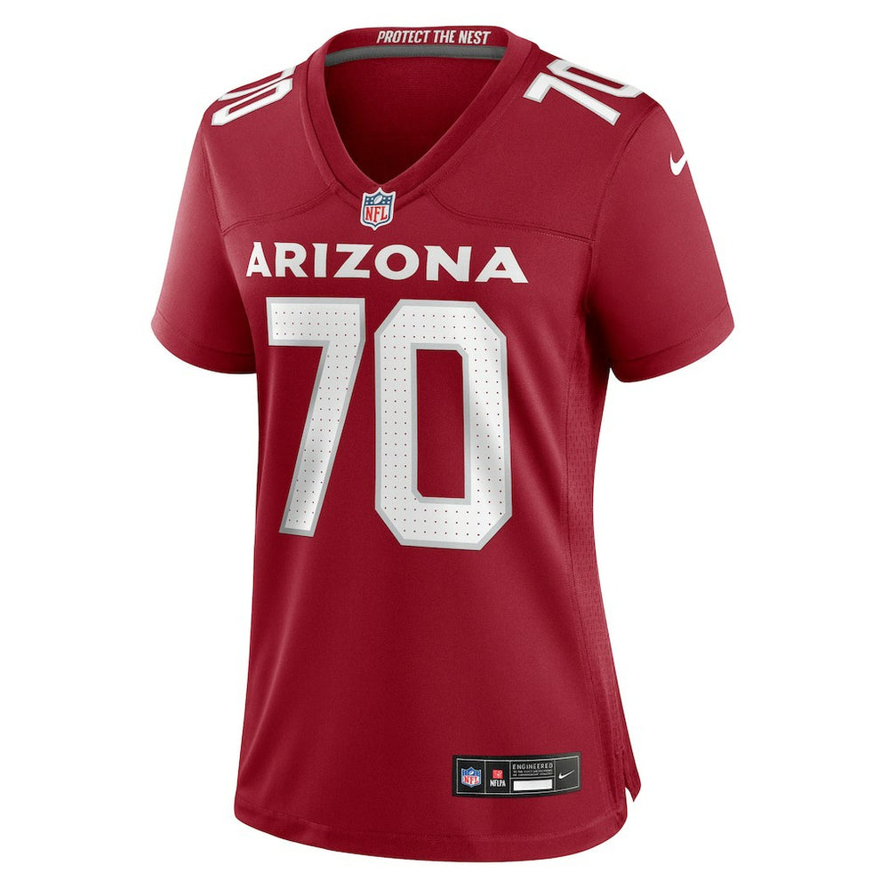 Paris Johnson Jr. Arizona Cardinals Women's Game Jersey Cardinal