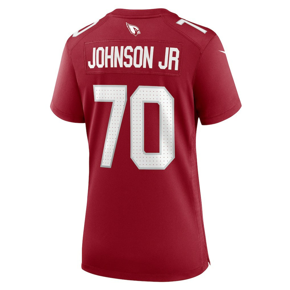 Paris Johnson Jr. Arizona Cardinals Women's Game Jersey Cardinal