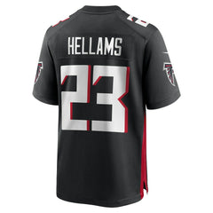DeMarcco Hellams Atlanta Falcons Team Game Jersey Black