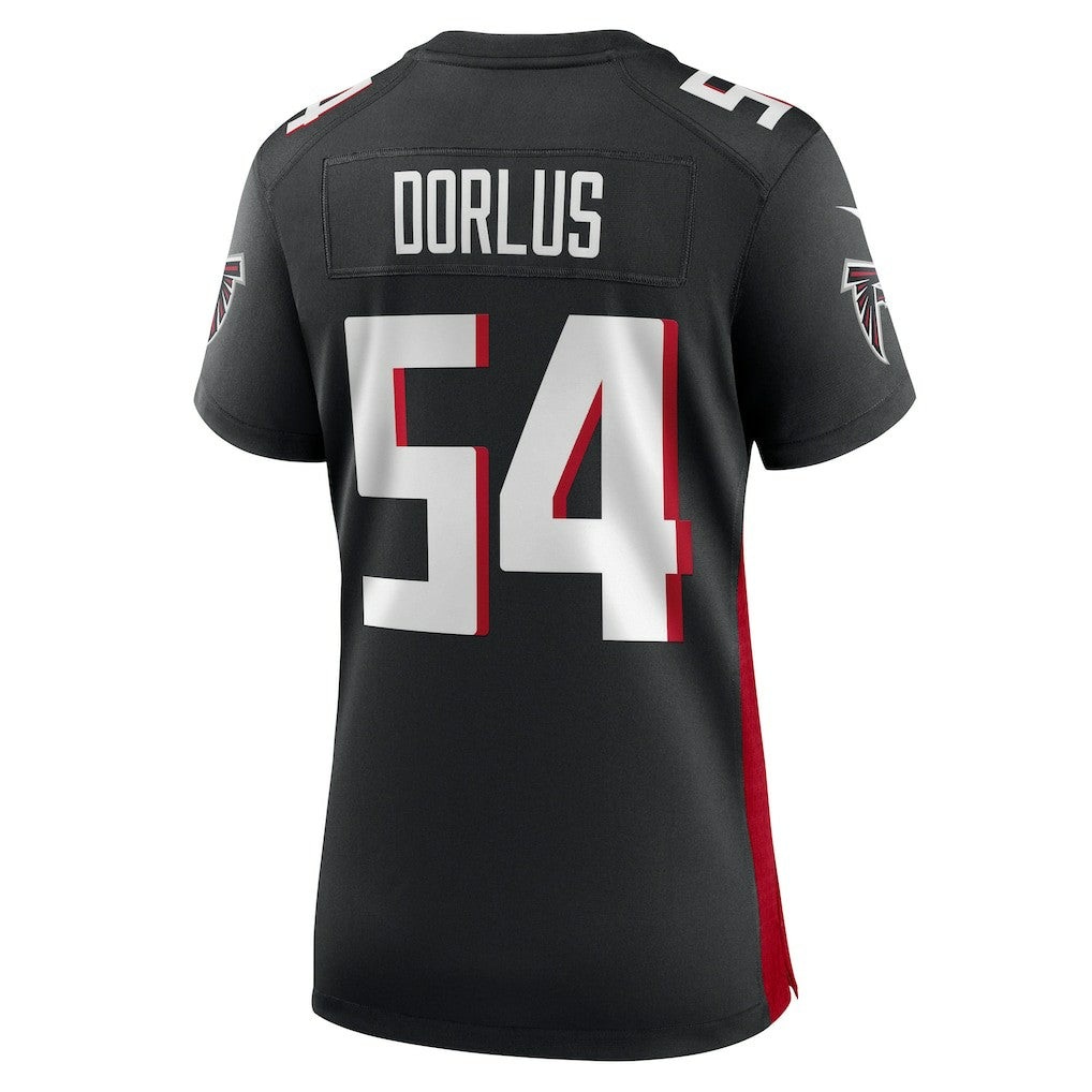 Brandon Dorlus Atlanta Falcons Women's Game Jersey Black