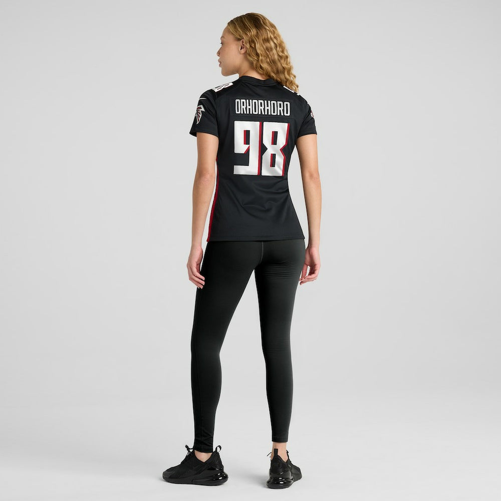 Ruke Orhorhoro Atlanta Falcons Women's Game Jersey Black