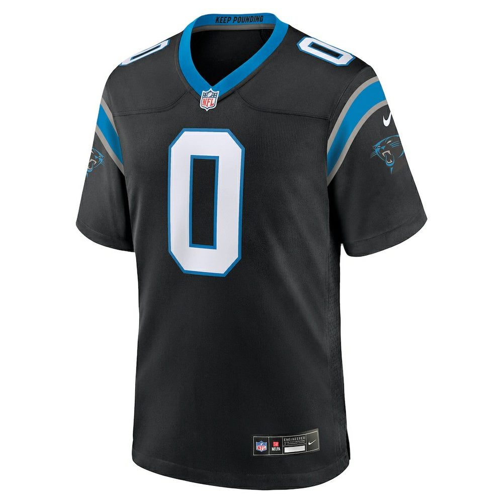 Ja'Tavion Sanders Carolina Panthers Game Jersey Black