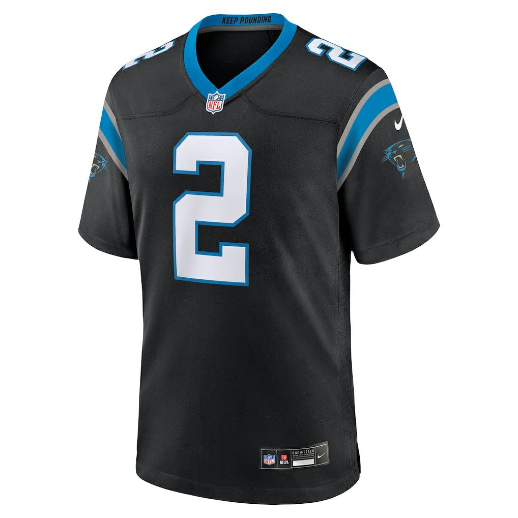 Mike Jackson Carolina Panthers Game Jersey Black