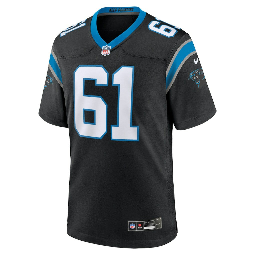 Jarrett Kingston Carolina Panthers Game Jersey Black