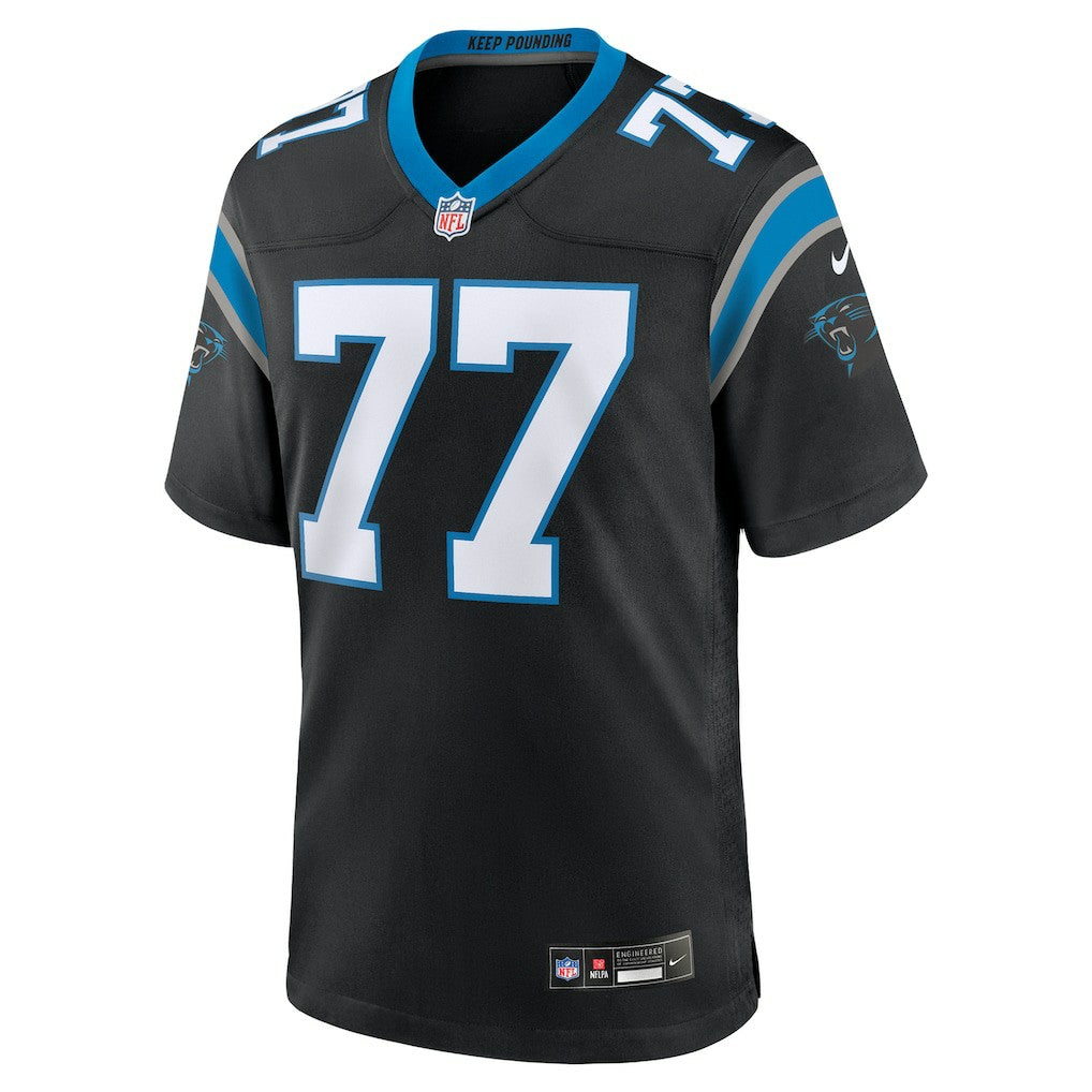 Yosh Nijman Carolina Panthers Game Jersey Black