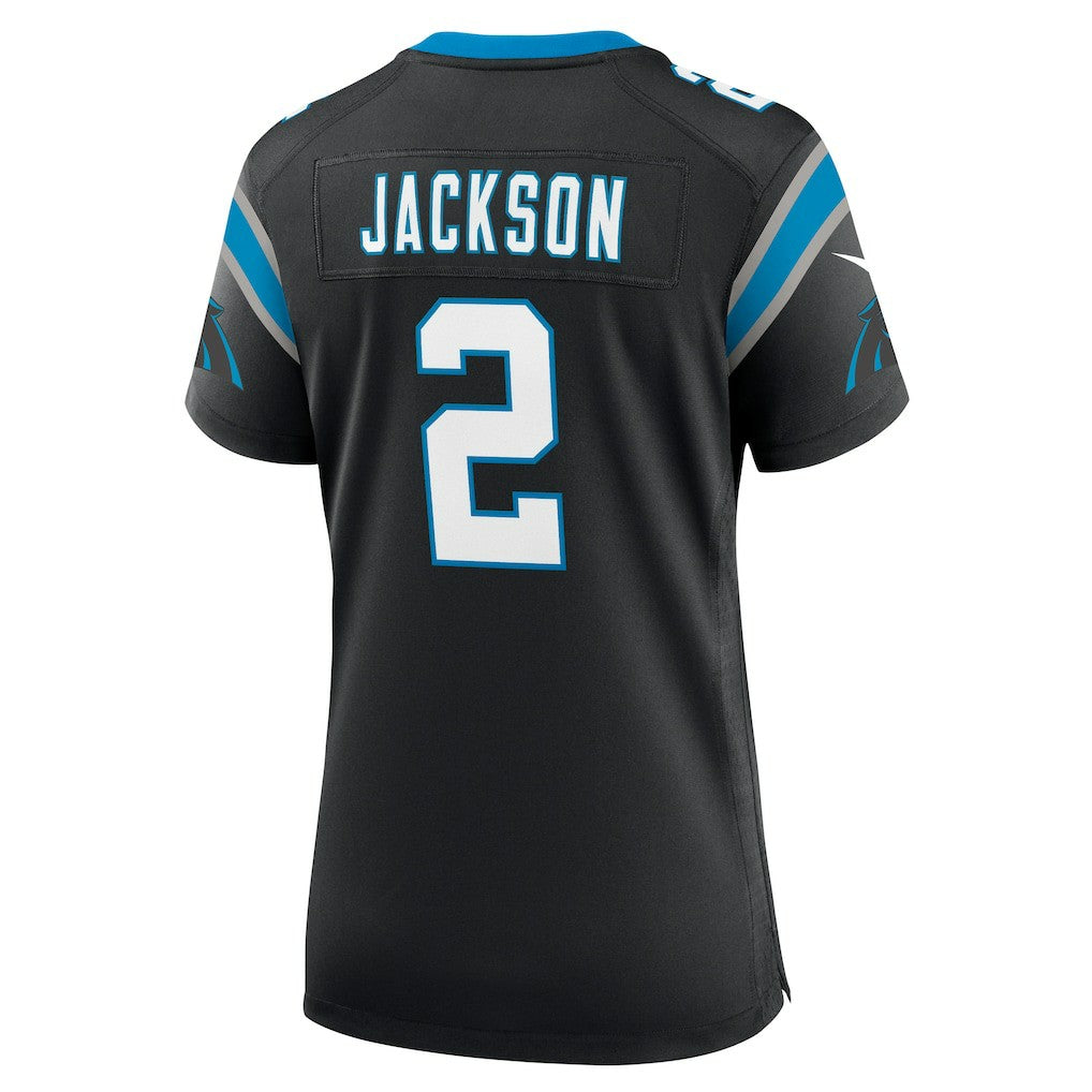 Mike Jackson Carolina Panthers Women's Game Jersey Black