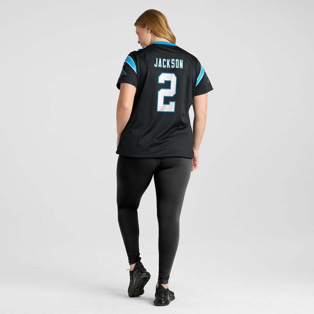 Mike Jackson Carolina Panthers Women's Game Jersey Black