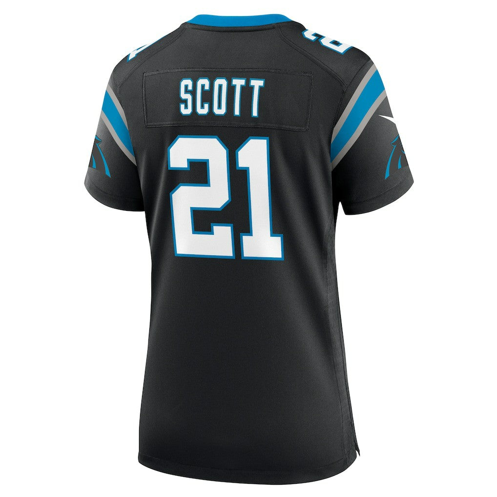 Nick Scott Carolina Panthers Women's Game Jersey Black