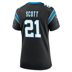 Nick Scott Carolina Panthers Women's Game Jersey Black