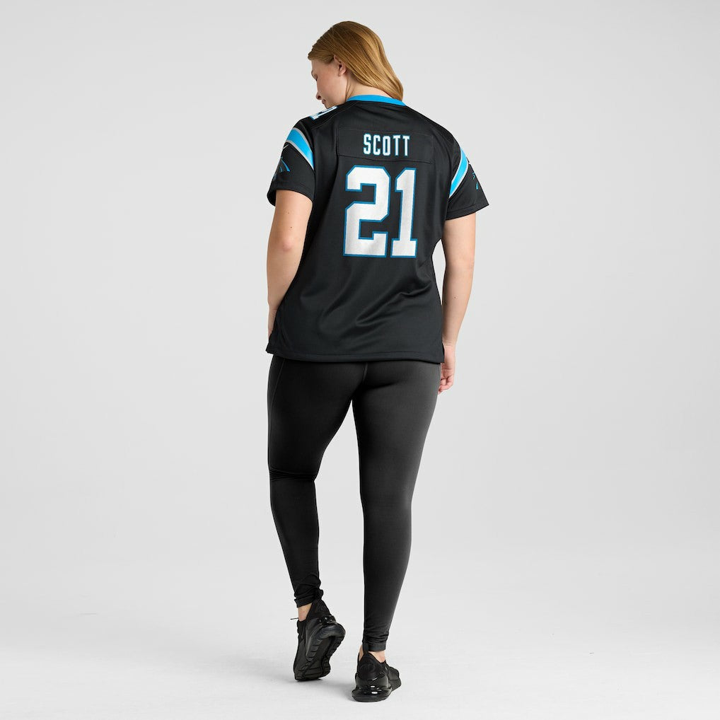 Nick Scott Carolina Panthers Women's Game Jersey Black