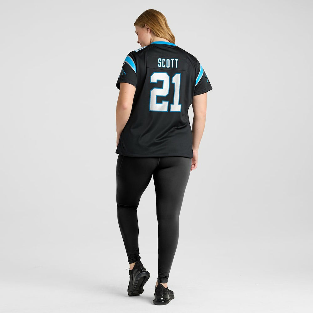 Nick Scott Carolina Panthers Women's Game Jersey Black