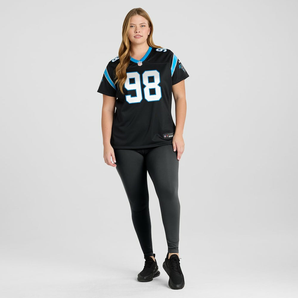 D.J. Wonnum Carolina Panthers Women's Game Jersey Black