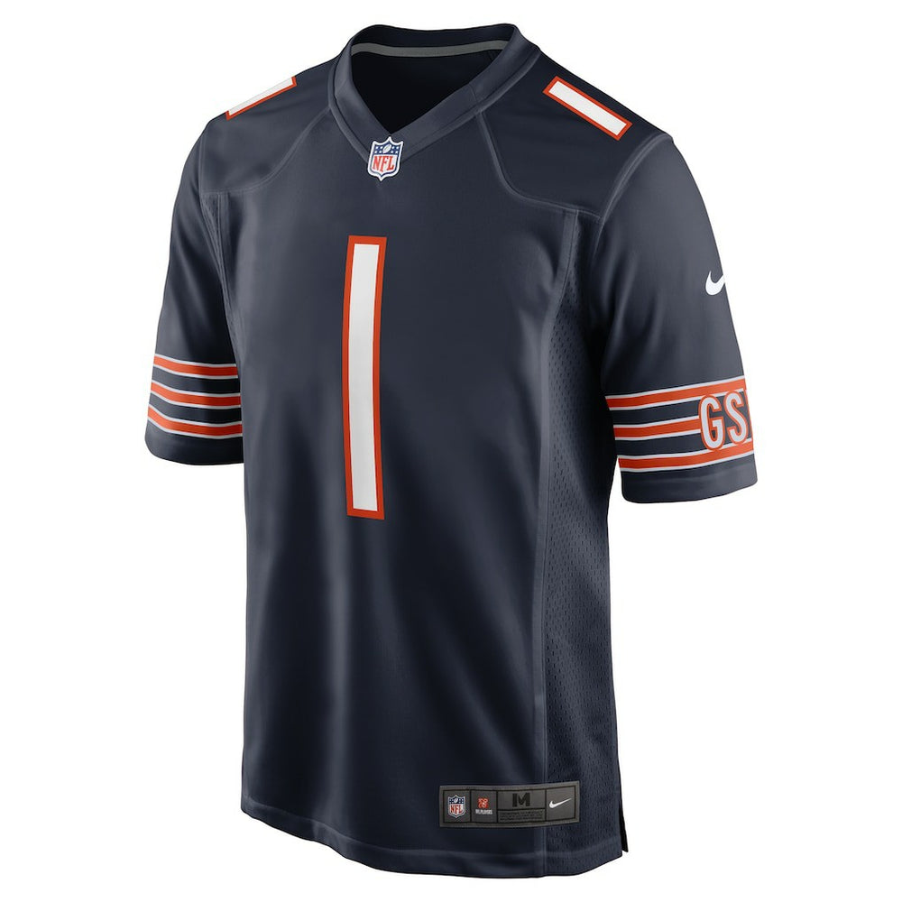 Jaylon Johnson Chicago Bears Game Jersey Navy