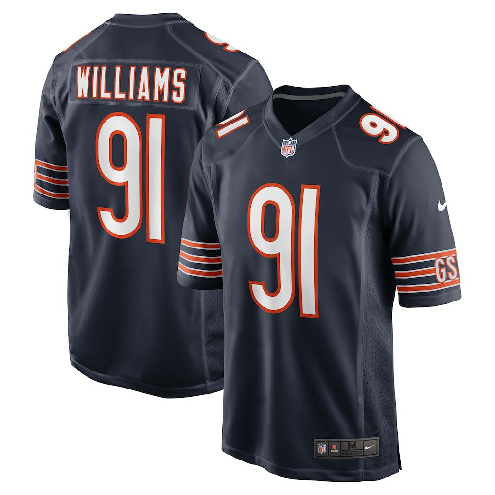 Chris Williams Chicago Bears Game Jersey Navy