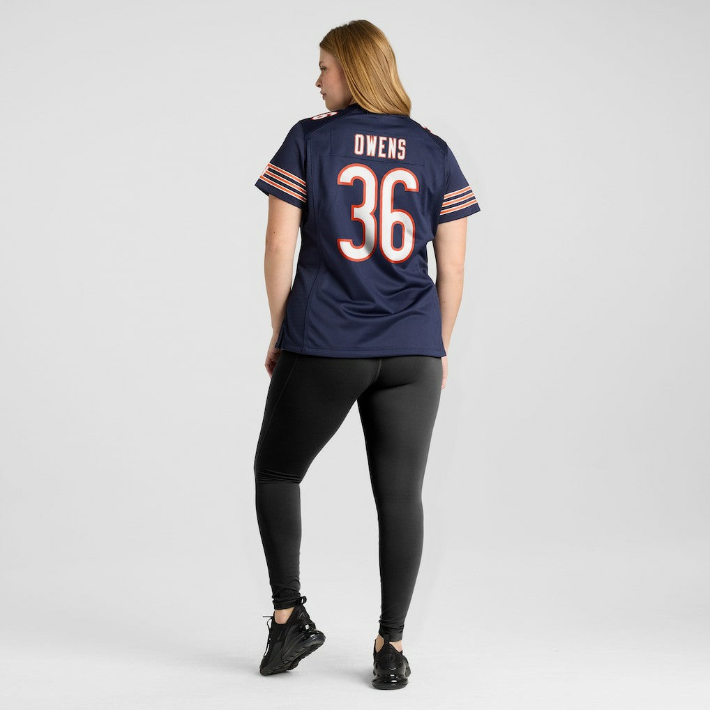 Jonathan Owens Chicago Bears Women's Game Jersey Navy