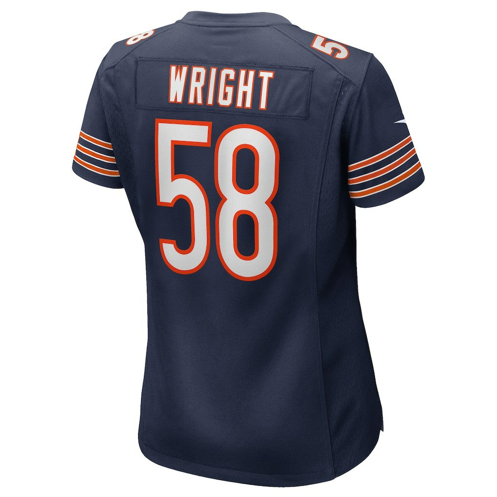 Darnell Wright Chicago Bears Women's Game Jersey Navy