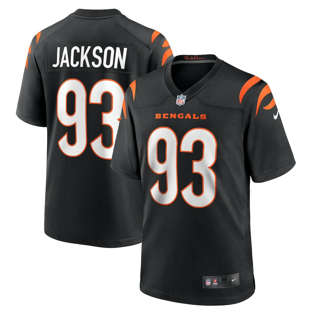 McKinnley Jackson Cincinnati Bengals Game Jersey Black