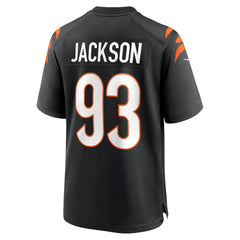 McKinnley Jackson Cincinnati Bengals Game Jersey Black