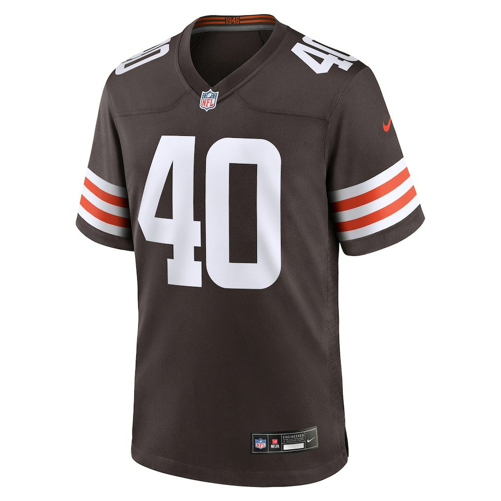 Nathaniel Watson Cleveland Browns Team Game Jersey Brown