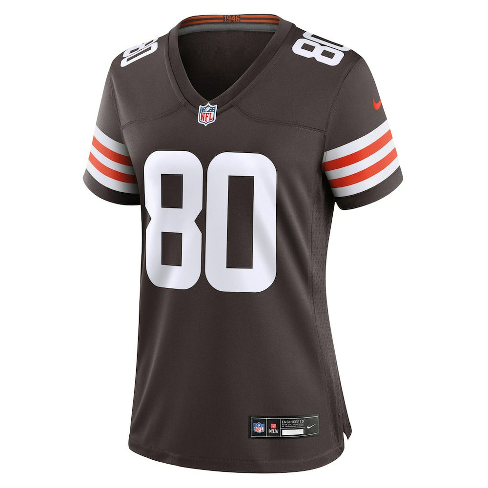 Jamari Thrash Cleveland Browns Women's Game Jersey Brown