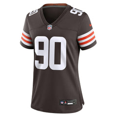 Maurice Hurst II Cleveland Browns Women's Game Jersey Brown