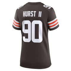 Maurice Hurst II Cleveland Browns Women's Game Jersey Brown