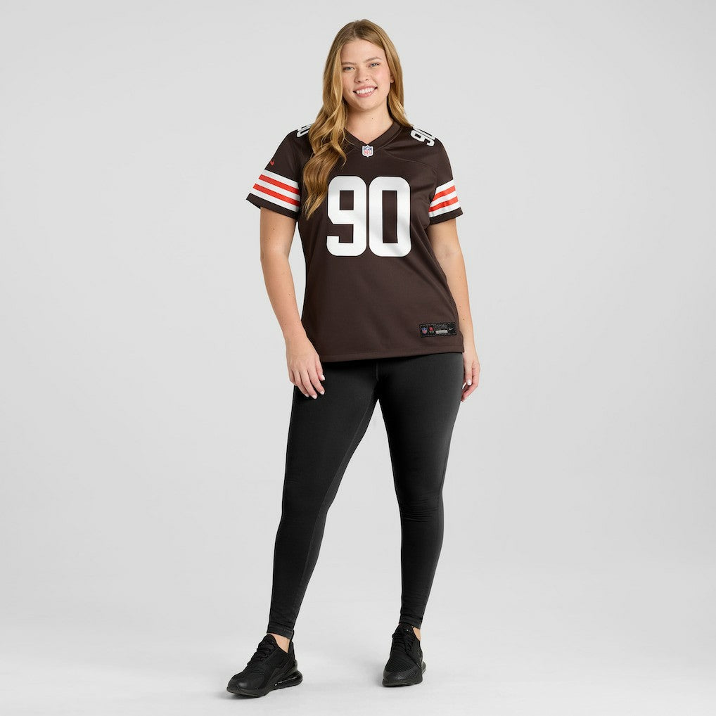 Maurice Hurst II Cleveland Browns Women's Game Jersey Brown