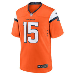 Nik Bonitto Denver Broncos Team Game Jersey Orange