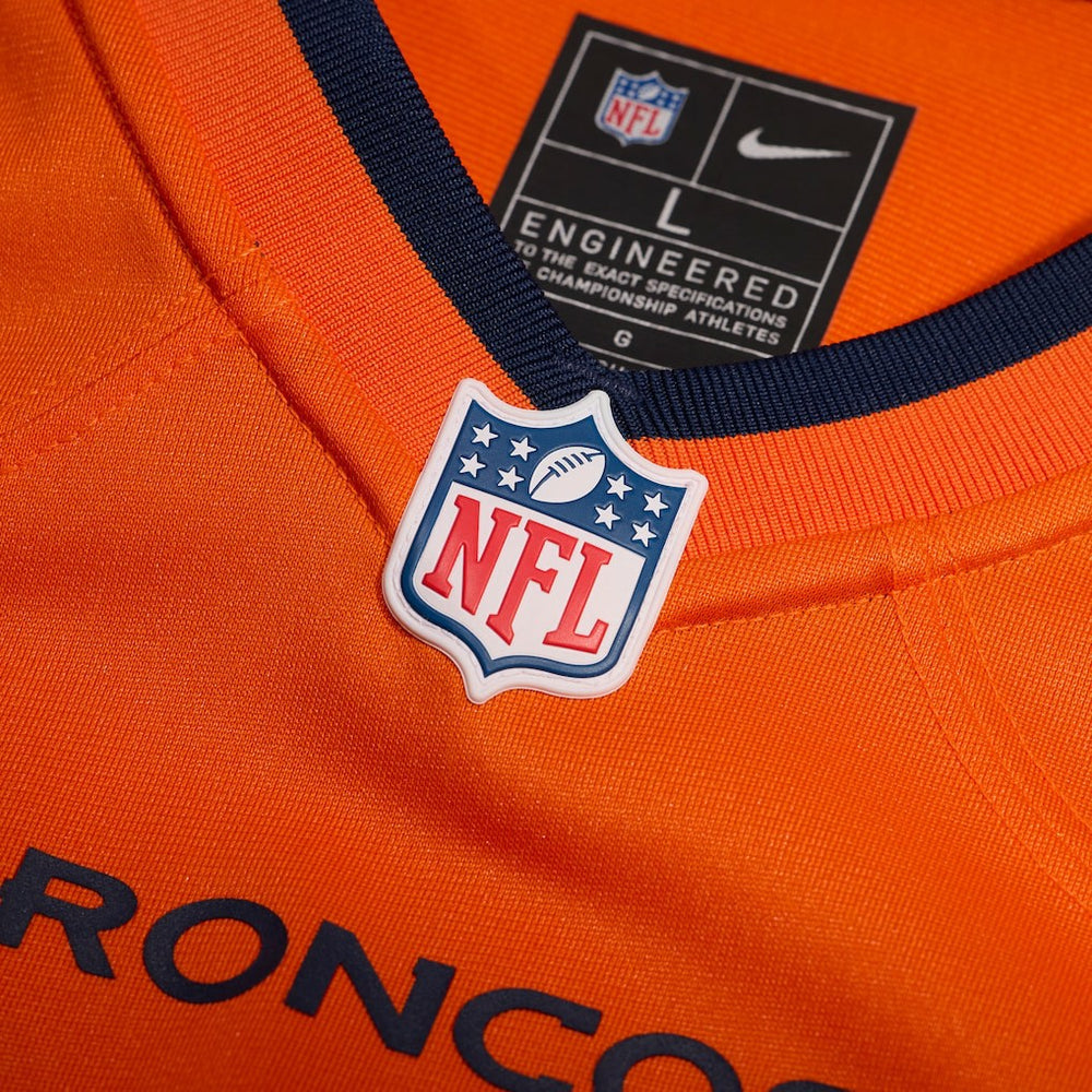 Damarri Mathis Denver Broncos Team Game Jersey Orange