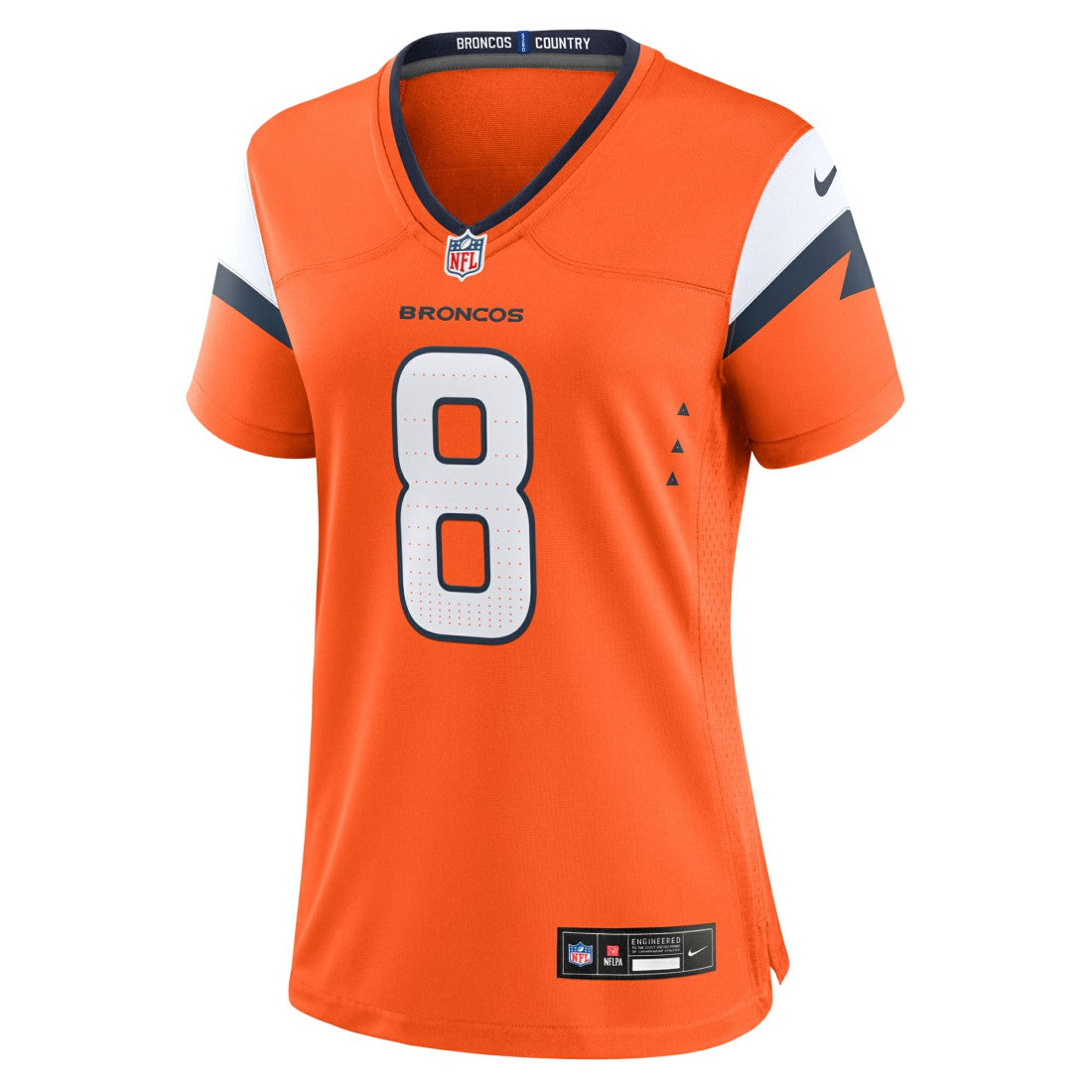 Jarrett Stidham Denver Broncos Women's Team Game Jersey Orange