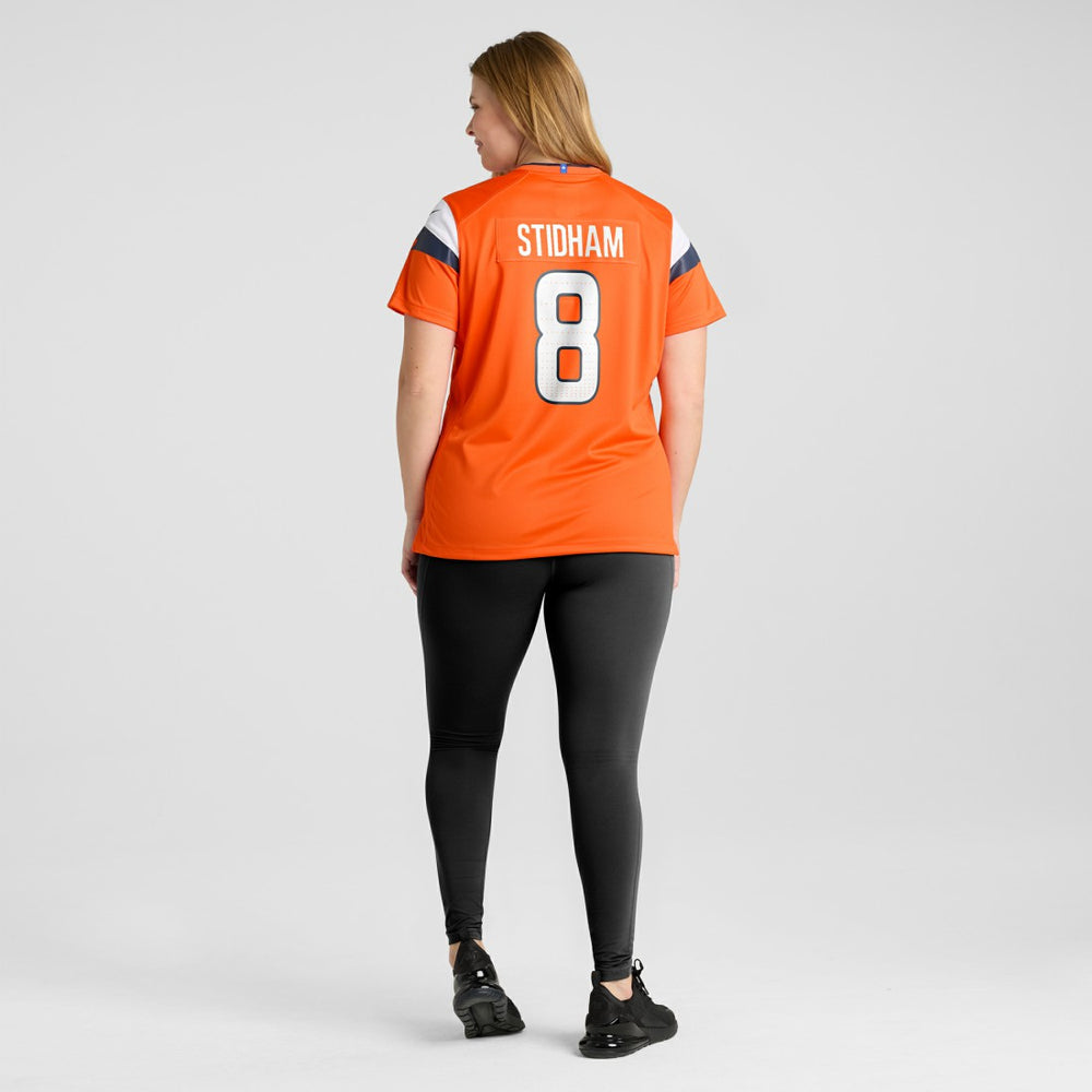 Jarrett Stidham Denver Broncos Women's Team Game Jersey Orange
