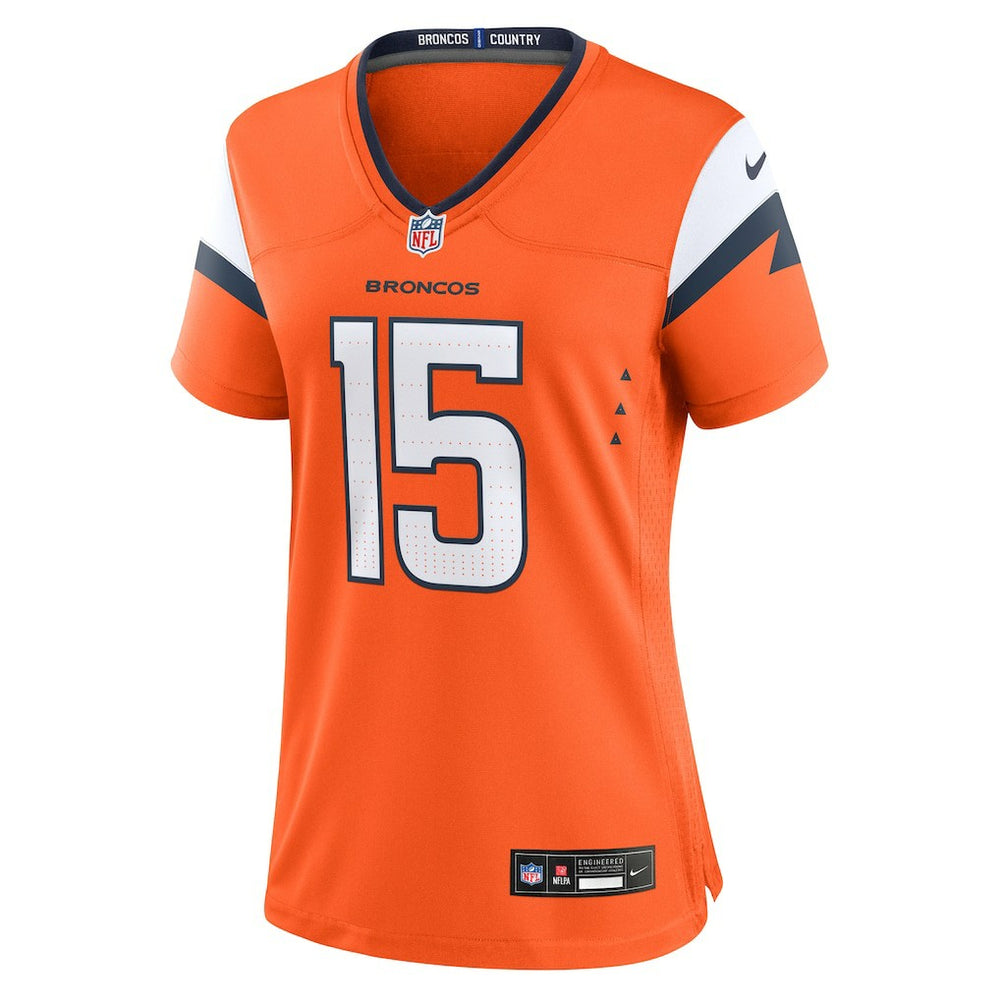 Nik Bonitto Denver Broncos Women's Team Game Jersey Orange