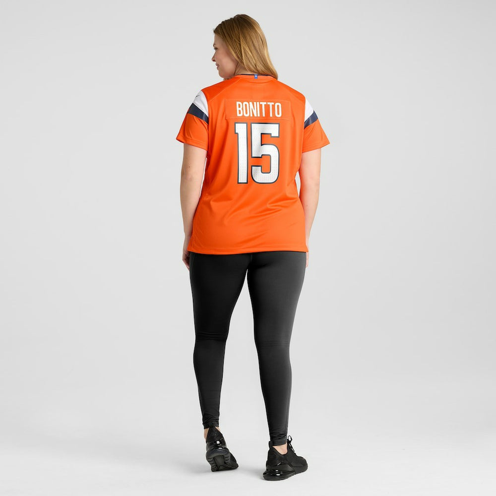 Nik Bonitto Denver Broncos Women's Team Game Jersey Orange