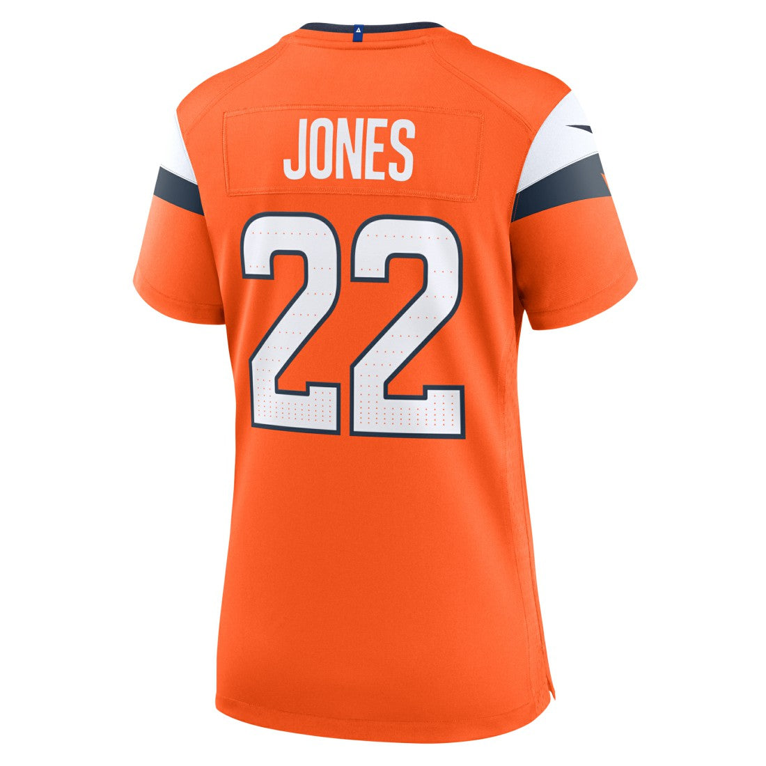 Brandon Jones Denver Broncos Women's Team Game Jersey Orange