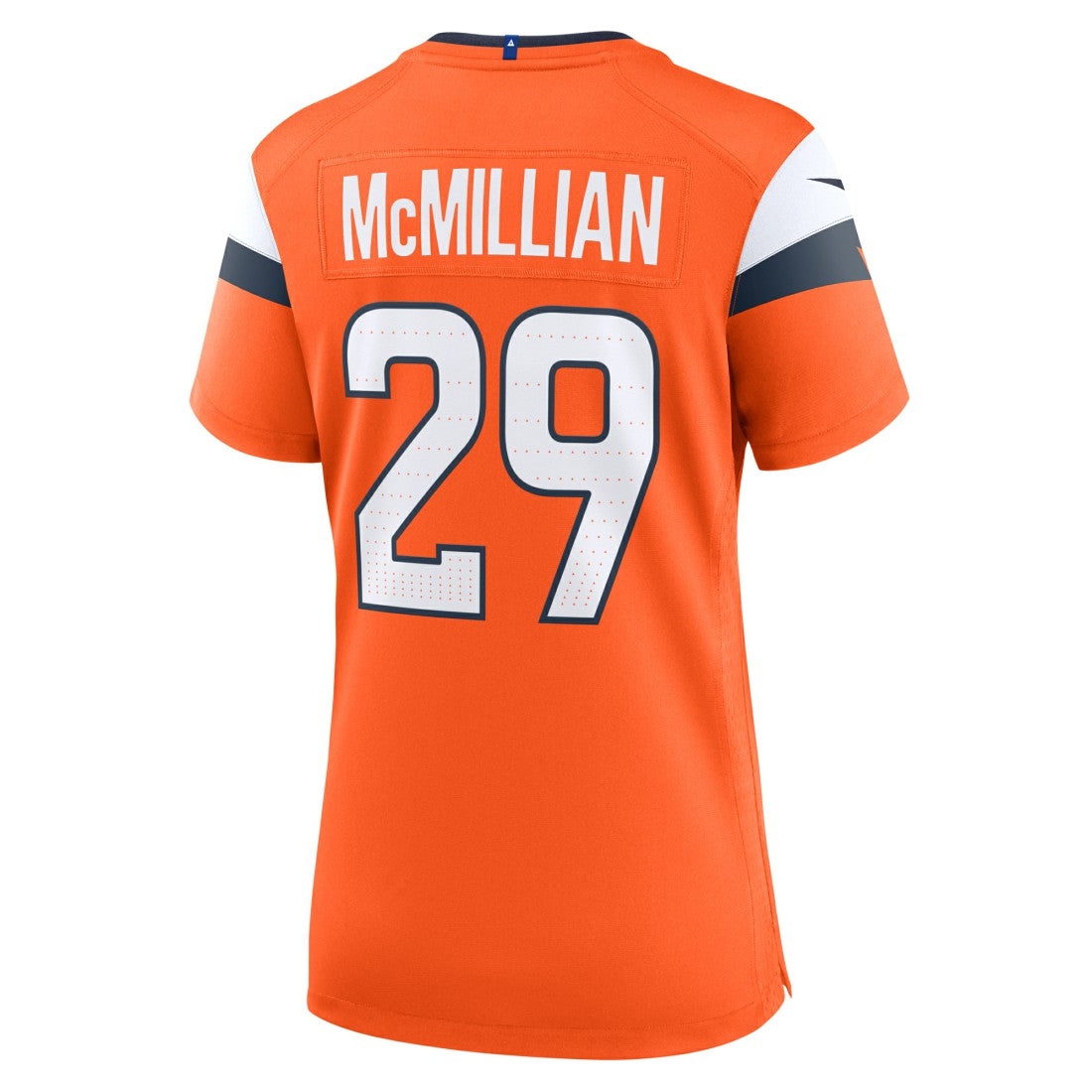 Ja'Quan McMillian Denver Broncos Women's Team Game Jersey Orange