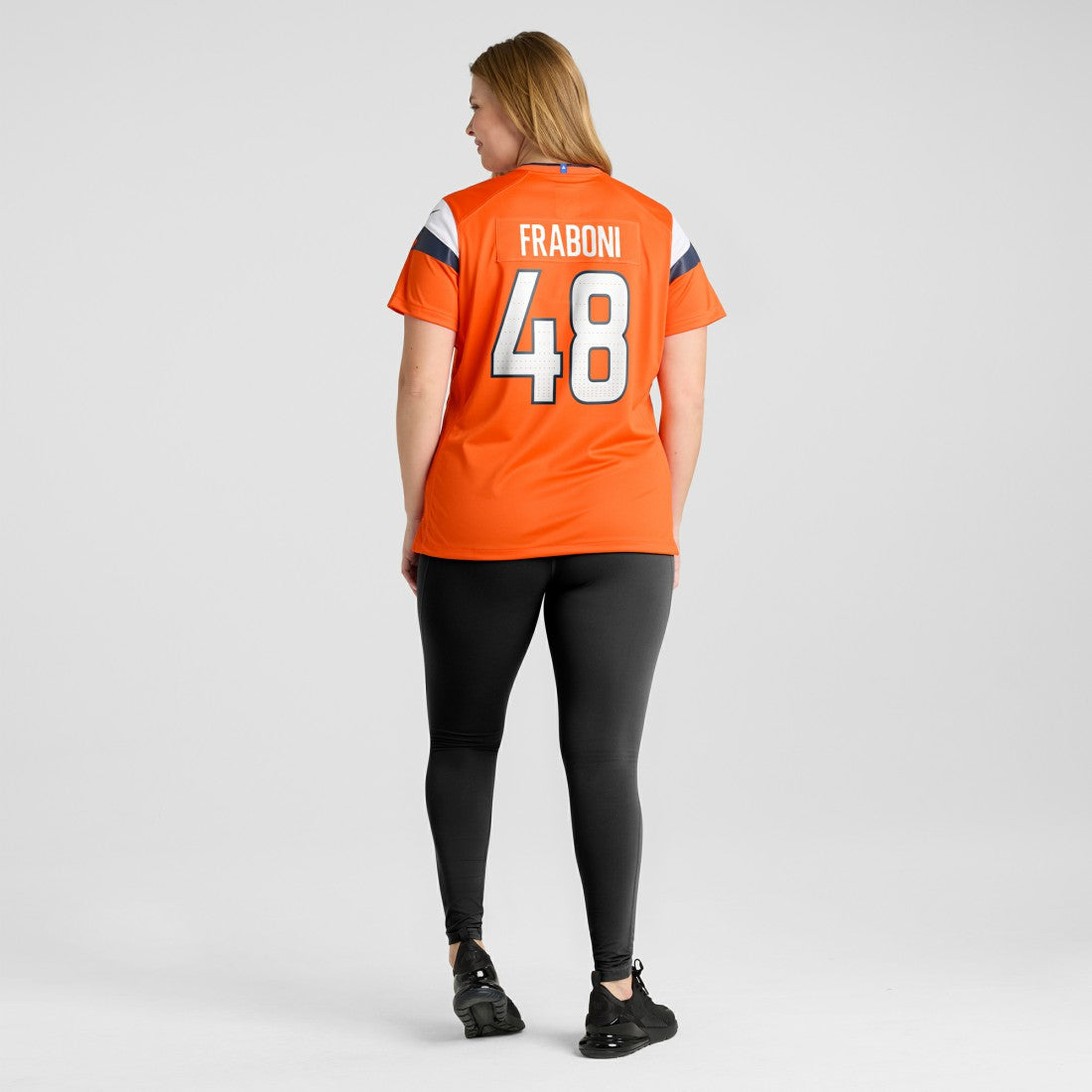 Mitchell Fraboni Denver Broncos Women's Team Game Jersey Orange