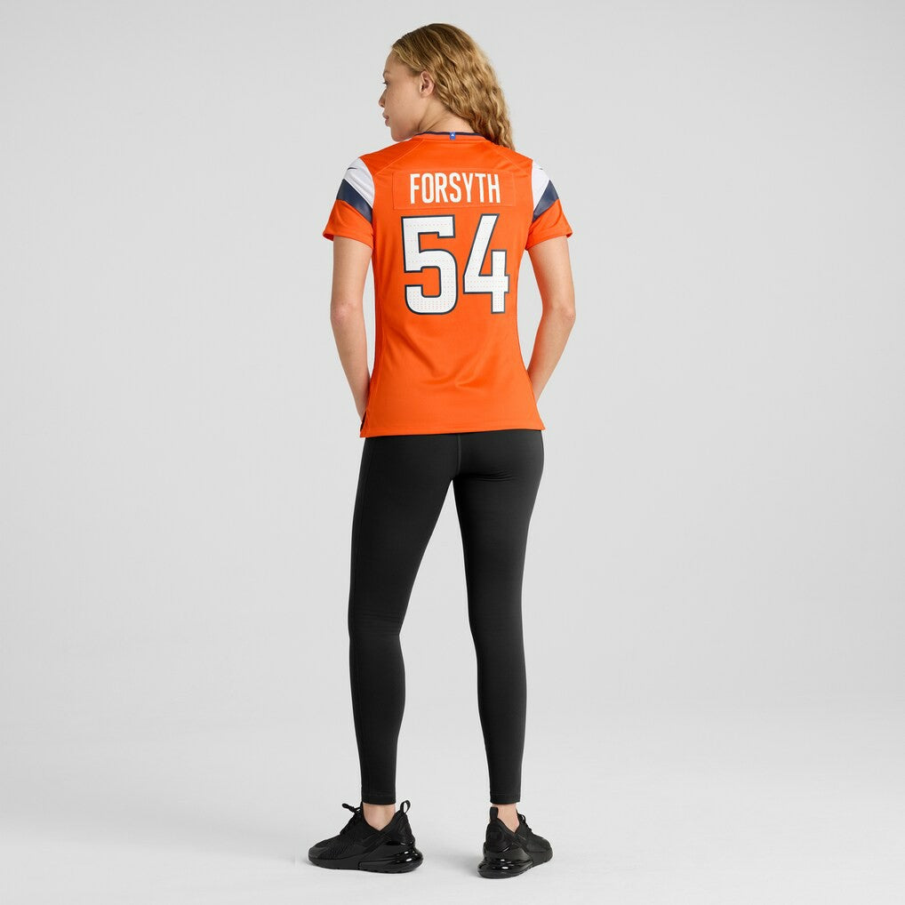 Alex Forsyth Denver Broncos Women's Team Game Jersey Orange