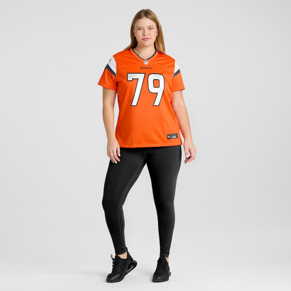 Matt Peart Denver Broncos Women's Team Game Jersey Orange