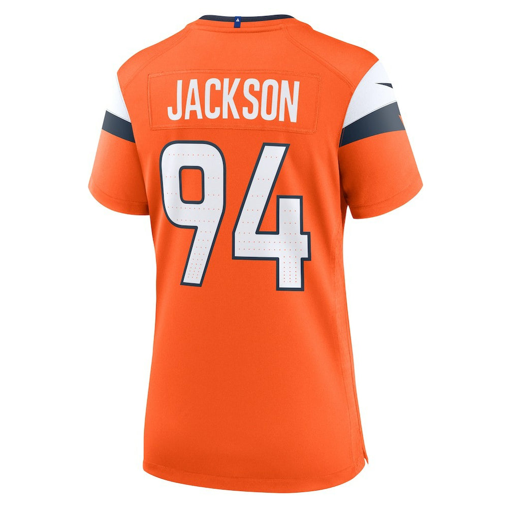 Jordan Jackson Denver Broncos Women's Team Game Jersey Orange