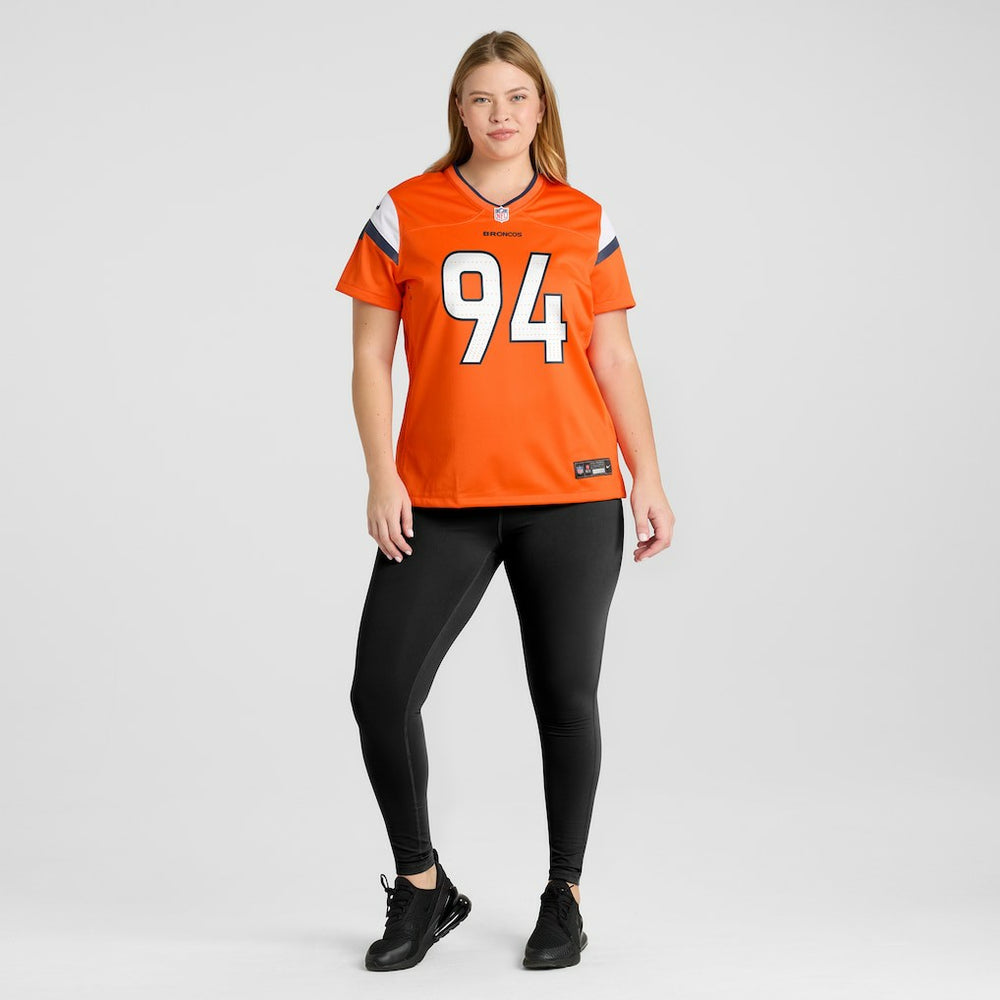 Jordan Jackson Denver Broncos Women's Team Game Jersey Orange