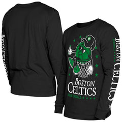 Boston Celtics Old School Sport Long Sleeve T-Shirt Black