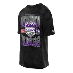 Sacramento Kings Old School Sport Vintage Wash T-Shirt Black