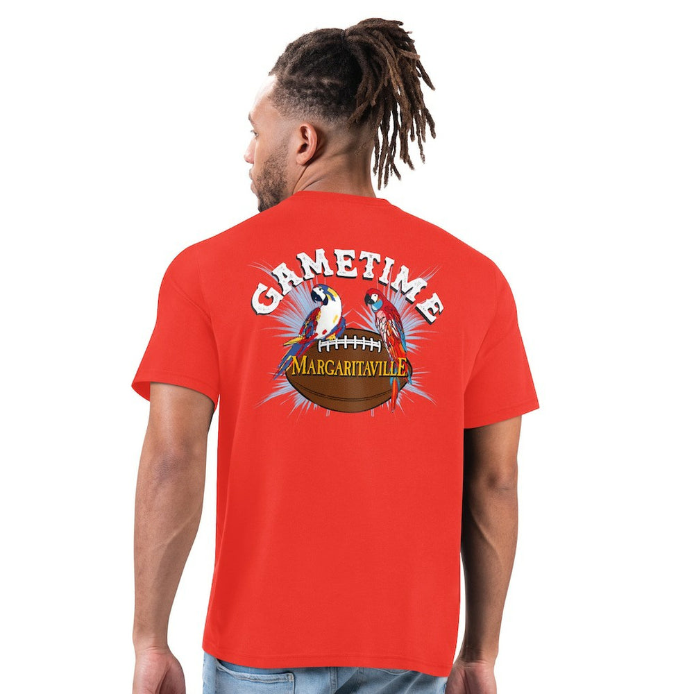 Arizona Cardinals Margaritaville Gametime T-Shirt Red